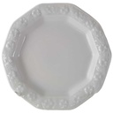Glasuntersetzer 10,3 cm Rosenthal Maria Weiß Classic Rose gebraucht - sehr gut