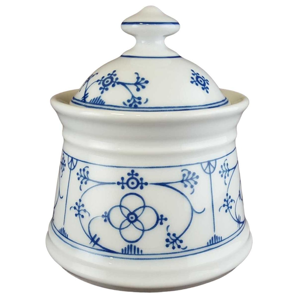 [31403111] Zuckerdose Marienbad Ingres Weiss Indisch Blau gebraucht - sehr gut