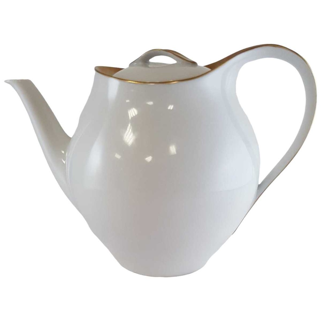 [45811006] Teekanne Goldrand 1 L Eschenbach Alte Formen W2610 gebraucht - sehr gut