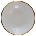 Schüssel groß Goldrand 23 cm Eschenbach Alte Formen W2610 gebraucht - sehr gut