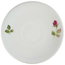 Untertasse für Kaffee 14 cm Seltmann Weiden Rosendekor 1714 gebraucht - akzeptabel