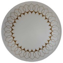 Tortenplatte Rosenthal Lotus Goldsilhouette Björn Wiinblad gebraucht - gut