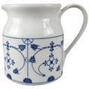 Wasserkrug Milchkrug 0,9 L Julius Lange Kahla Indisch Blau Strohblume gebraucht - gut