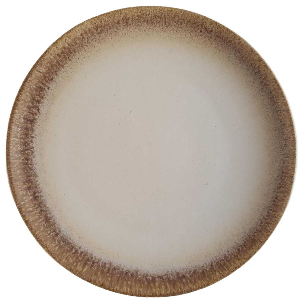 [45811086] Untertasse für Kaffee 14,5 cm Silberdistel Fayencen Sahara gebraucht - sehr gut