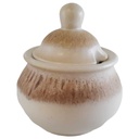 Zuckerdose Silberdistel Fayencen Sahara