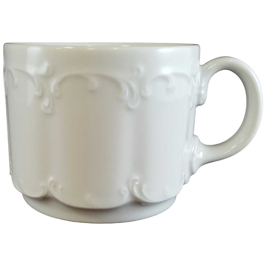 [45811100] Kaffeetasse Tasse Rosenthal Monbijou Weiß Classic Rose gebraucht - sehr gut