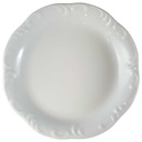 Glasuntersetzer 11,2 cm Rosenthal Monbijou Weiß Classic Rose gebraucht - sehr gut