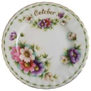 Brotteller 15,8 cm Royal Albert Cosmos October gebraucht - sehr gut