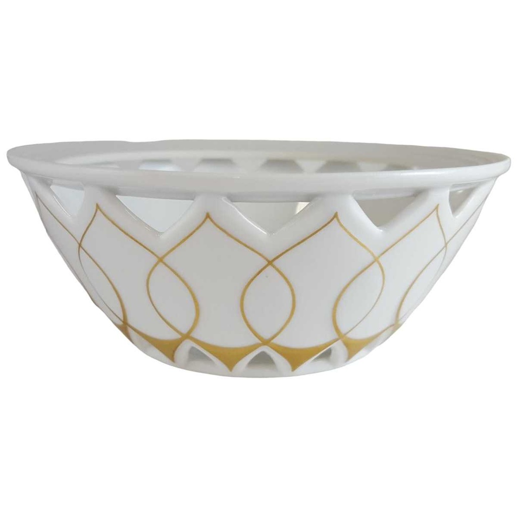 [4581113] Stövchen Rosenthal Lotus Goldsilhouette Björn Wiinblad gebraucht - gut