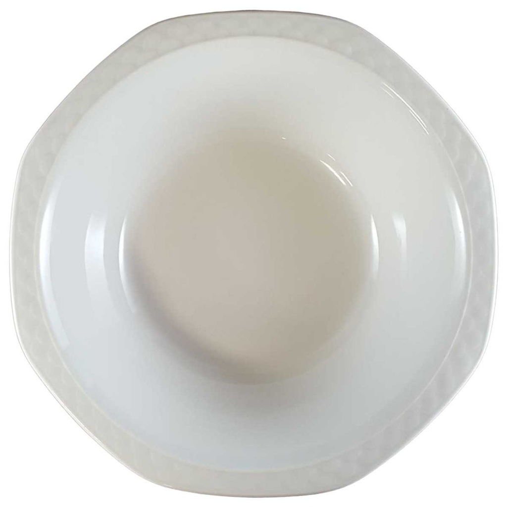 [45811133] Schüssel 21,4 cm Seltmann Weiden Weiß gebraucht - gut