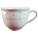 Kaffeetasse Tasse Marienbad Ingres Weiss Rote Rauten