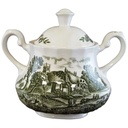 Zuckerdose Royal Essex Shakespeares Country Grün gebraucht - gut