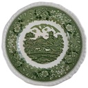 Kuchenteller Dessertteller Frühstücksteller 21 cm Adams English Scenic Grün
