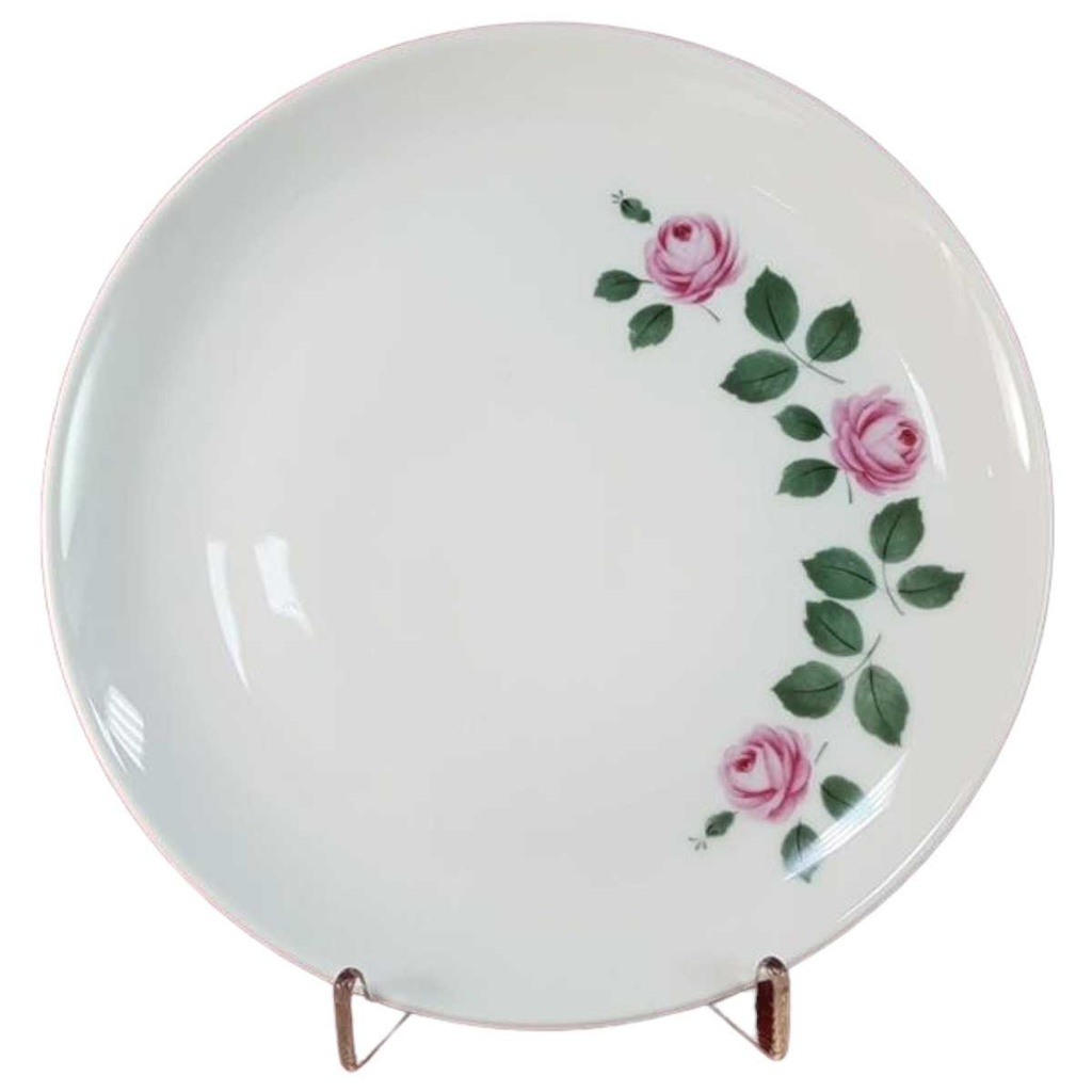 [45811190] Kuchenteller Dessertteller Frühstücksteller 19 cm Eschenbach rosa Rose gebraucht - gut