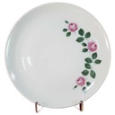 Kuchenteller Dessertteller Frühstücksteller 19 cm Eschenbach rosa Rose gebraucht - gut