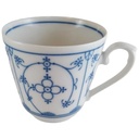 Kaffeetasse Tasse 0,25 L Winterling Schwarzenbach Indisch Blau Strohblume gebraucht - sehr gut