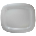 Servierplatte Speiseplatte Fleischplatte Steakplatte klein 30x26 cm Hutschenreuther Scala Weiß gebraucht - gut
