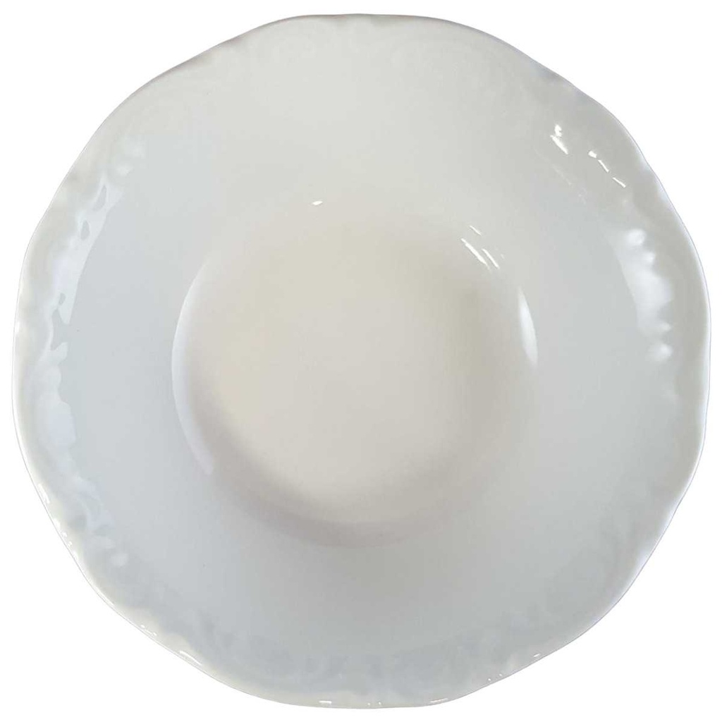 Dessertschale 13,2 cm Mitterteich Form 2000 Weiß gebraucht - gut