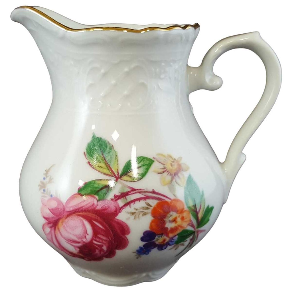 [45811259] Milchkännchen Schumann Arzberg Form Dresden Bunte Blume gebraucht - sehr gut