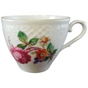 Kaffeetasse Tasse Schumann Arzberg Form Dresden Bunte Blume gebraucht - gut