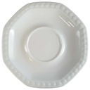 Untertasse für Suppe 16 cm Seltmann Weiden Andrea Weiß gebraucht - sehr gut