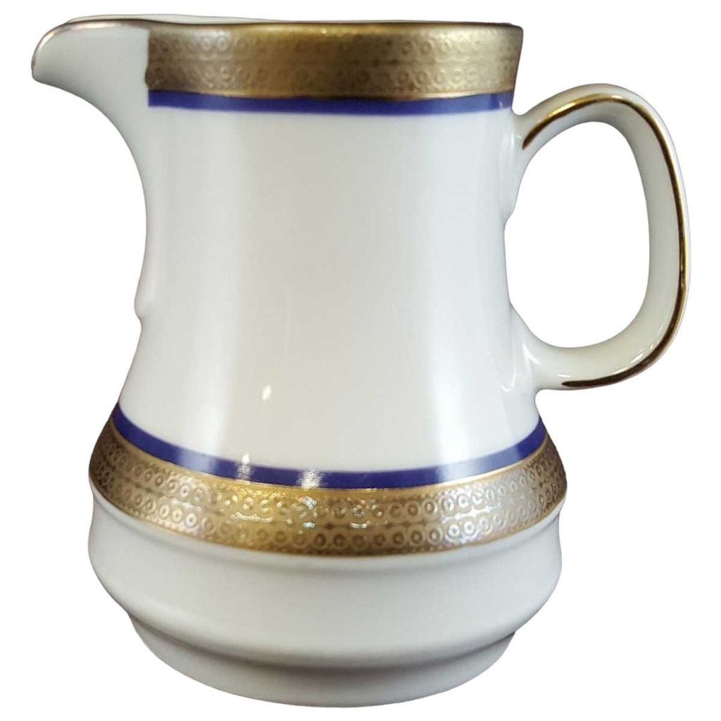 [45811276] Milchkännchen Goldrand Winterling Kirchenlamitz Kobalt Blau gebraucht - gut