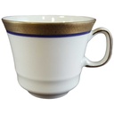 Kaffeetasse Tasse Goldrand Winterling Kirchenlamitz Kobalt Blau gebraucht - gut