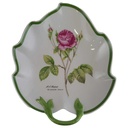 Schale Blattschale Hutschenreuther P.J.Redoute aus dem Rosarium von Malmaison gebraucht - sehr gut