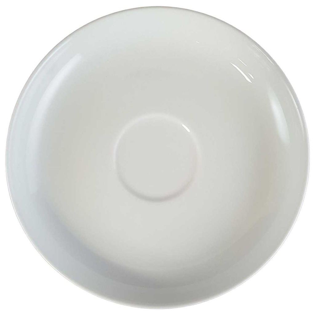 [45811294] Untertasse für Kaffee 13,8 cm Rosenthal Plus Weiß gebraucht - sehr gut