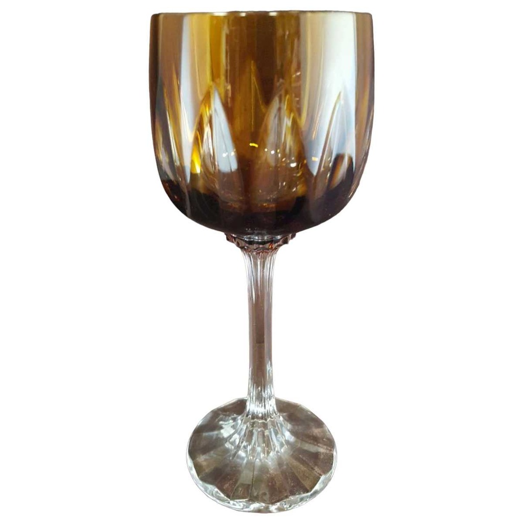 [45811310] Weinrömer Überfangglas Villeroy & Boch Braun gebraucht - sehr gut