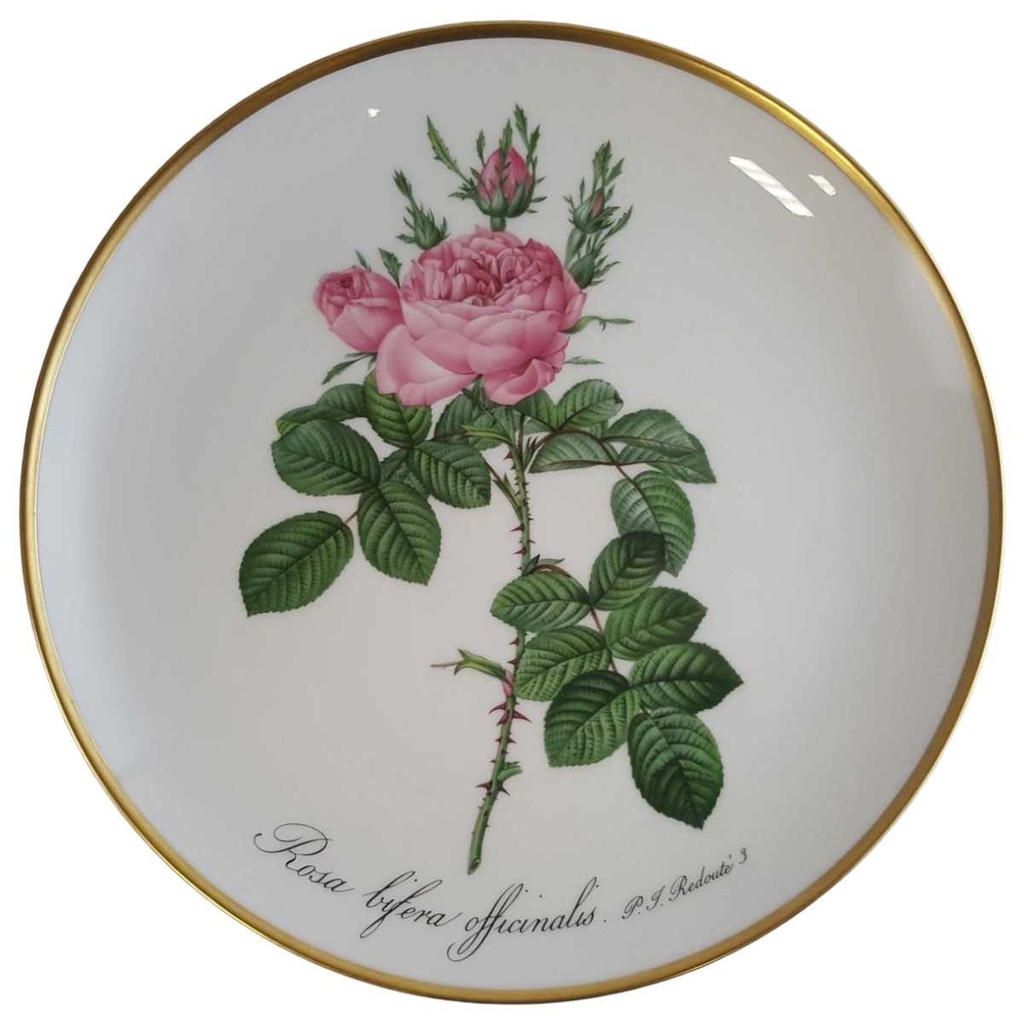 [45811360] Wandteller Hutschenreuther P.J.Redoute aus dem Rosarium von Malmaison gebraucht - sehr gut