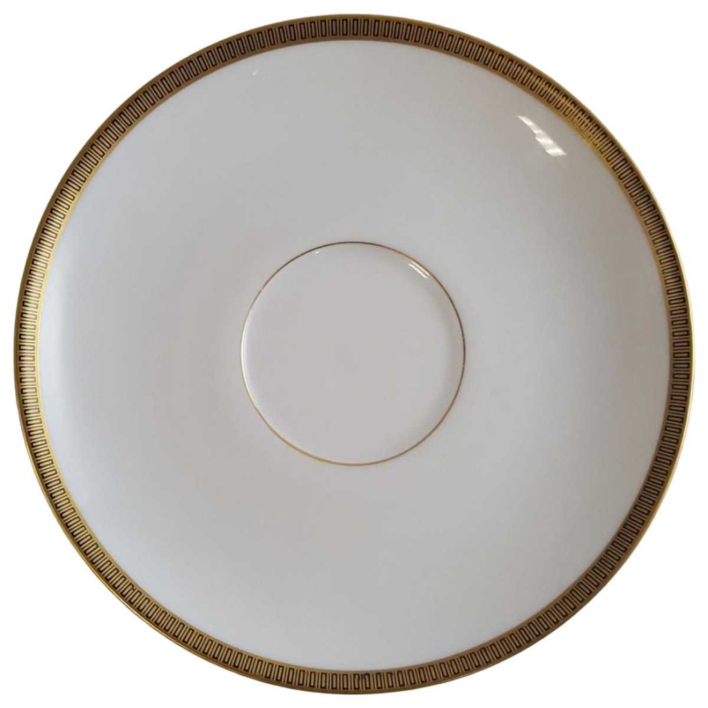 [45811363] Untertasse für Kaffee Goldrand 14,7 cm Eschenbach Alte Formen W5697 gebraucht - gut