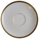 Untertasse für Kaffee Goldrand 14,7 cm Eschenbach Alte Formen W5697 gebraucht - gut