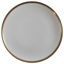 Kuchenteller Dessertteller Frühstücksteller Goldrand 18,9 cm Eschenbach Alte Formen W5697 Weiß gebraucht - sehr gut
