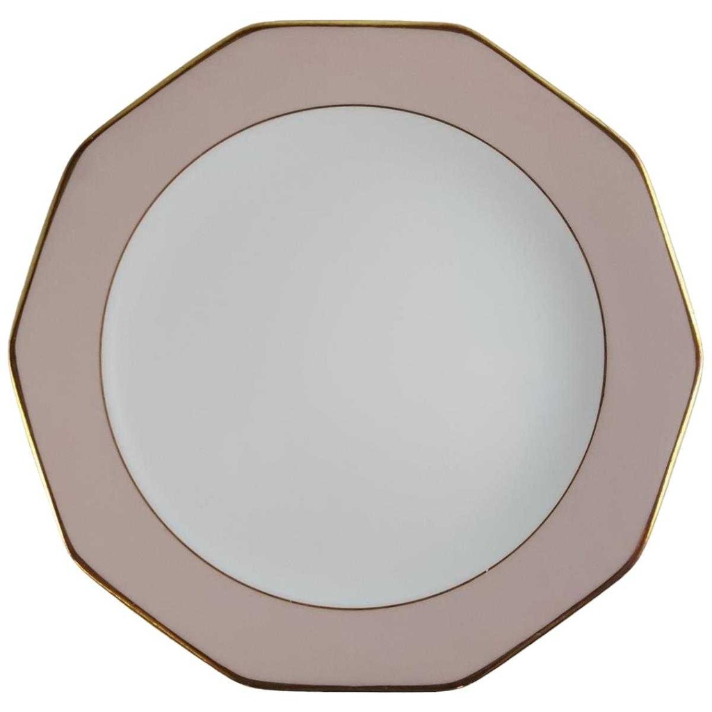 [45811386] Kuchenteller Dessertteller Frühstücksteller 19,5 cm Winterling Kirchenlamitz La Belle Roseband Rosa