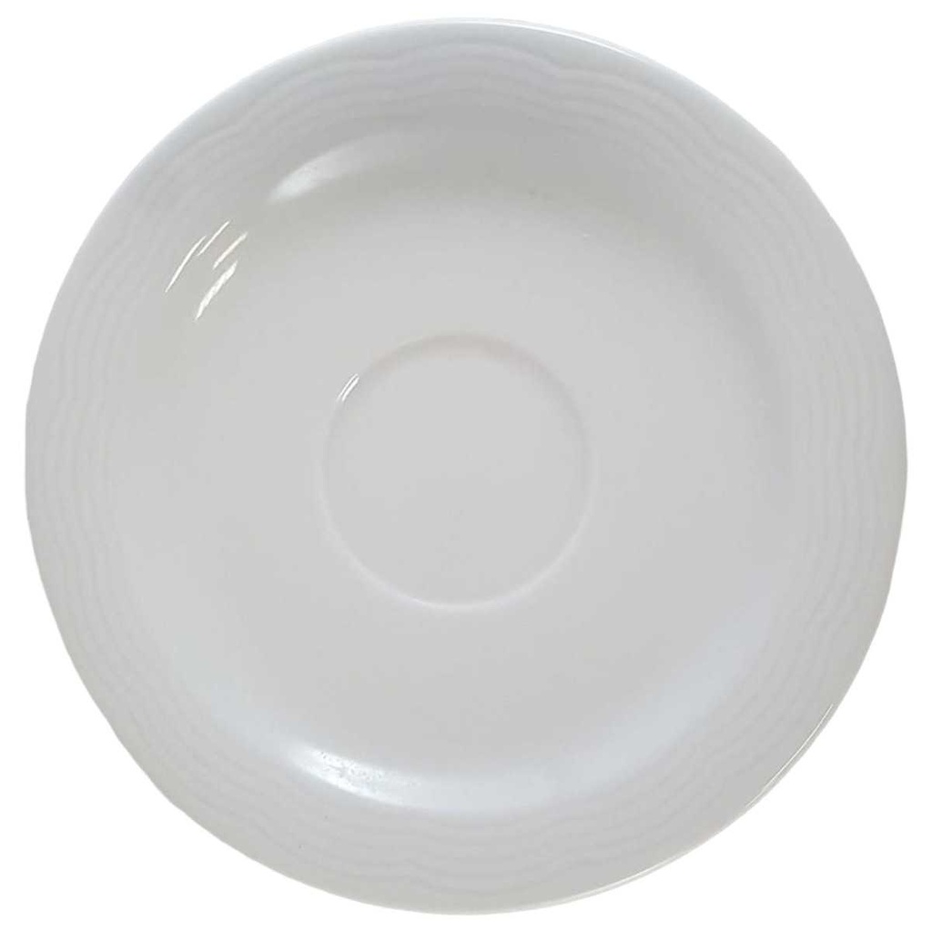 [45811395] Untertasse für Kaffee 14,5 cm Arzberg Swingline White Sky gebraucht - sehr gut