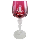 Likörglas Schnapsglas Römerglas Überfangglas Nachtmann Antika Goldrubin gebraucht - sehr gut