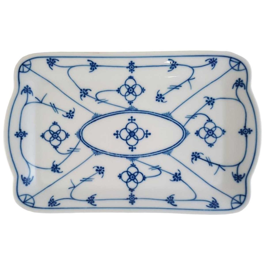 [45811406] Butterplatte Winterling Schwarzenbach Form Feston Indisch Blau gebraucht - sehr gut