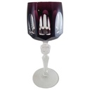 Weinglas Weinrömer Römerglas Überfangglas Nachtmann Antika Amethyst Lila gebraucht - sehr gut