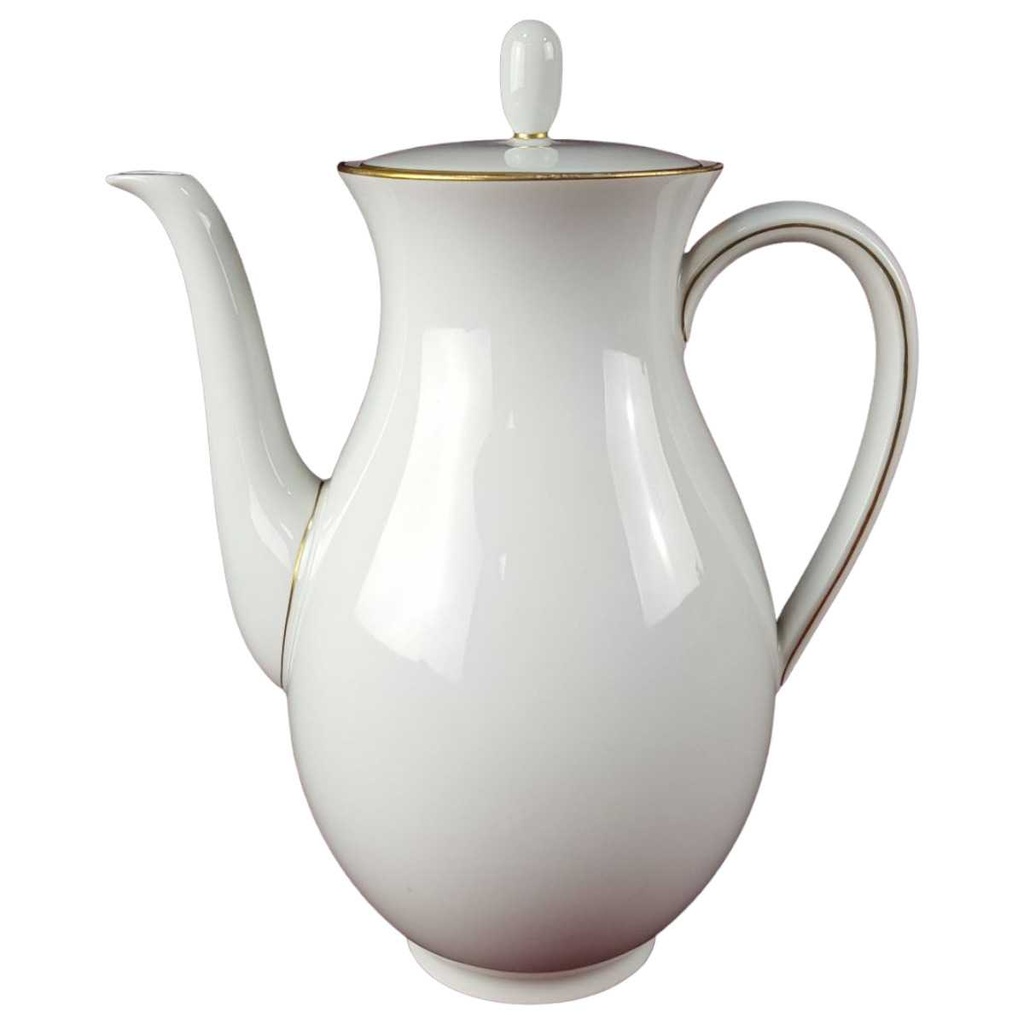 [458114421] Kaffeekanne Goldrand 1,5 L Fürstenberg Schloß 644 0801 gebraucht - gut