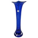 Vase Blumenvase 32 cm Schott Einzelteile Blau gebraucht - gut