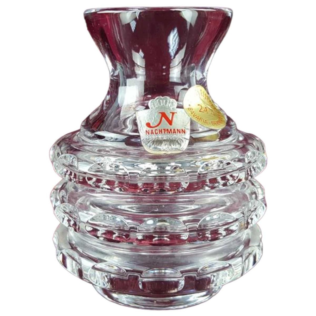 [458114430] Kristallvase klein 9,9 cm Nachtmann Bavaria gebraucht - gut
