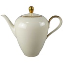 Kaffeekanne Goldrand 2 L Edelstein Bavaria 15808 Elfenbein Beige gebraucht - gut
