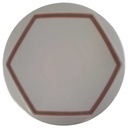 Untertasse für Tee 16 cm Rosenthal Favo Linea gebraucht - sehr gut