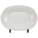 Tablett für Milch und Zucker 21,4x14,9 cm Villeroy & Boch Damasco Weiß gebraucht - akzeptabel