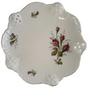 Durchbruchschale Goldrand Durchbrucharbeit 20 cm Rosenthal Classic Rose Collection Moosrose mit Elfenbein gebraucht - sehr gut