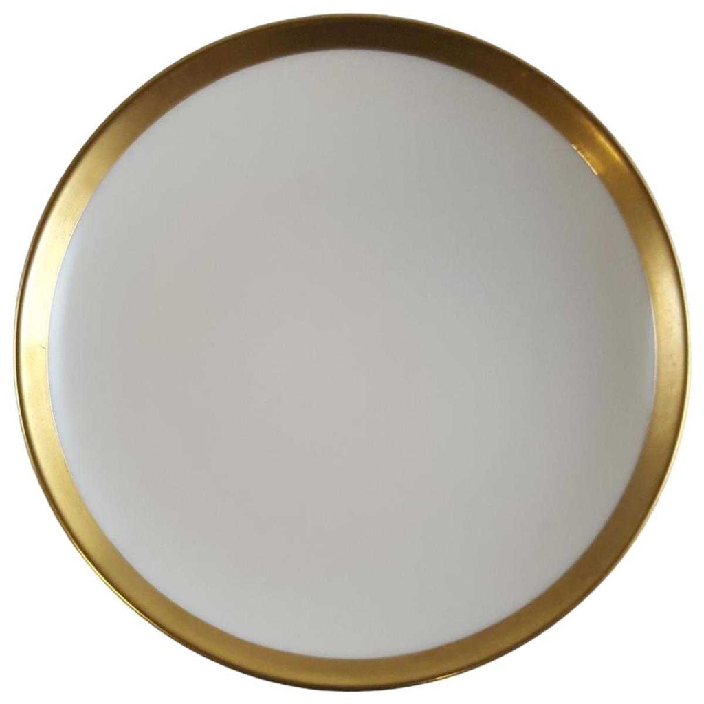 [45811462] Glasuntersetzer Goldrand 11,1 cm Eschenbach Alte Formen 5 mm gebraucht - sehr gut