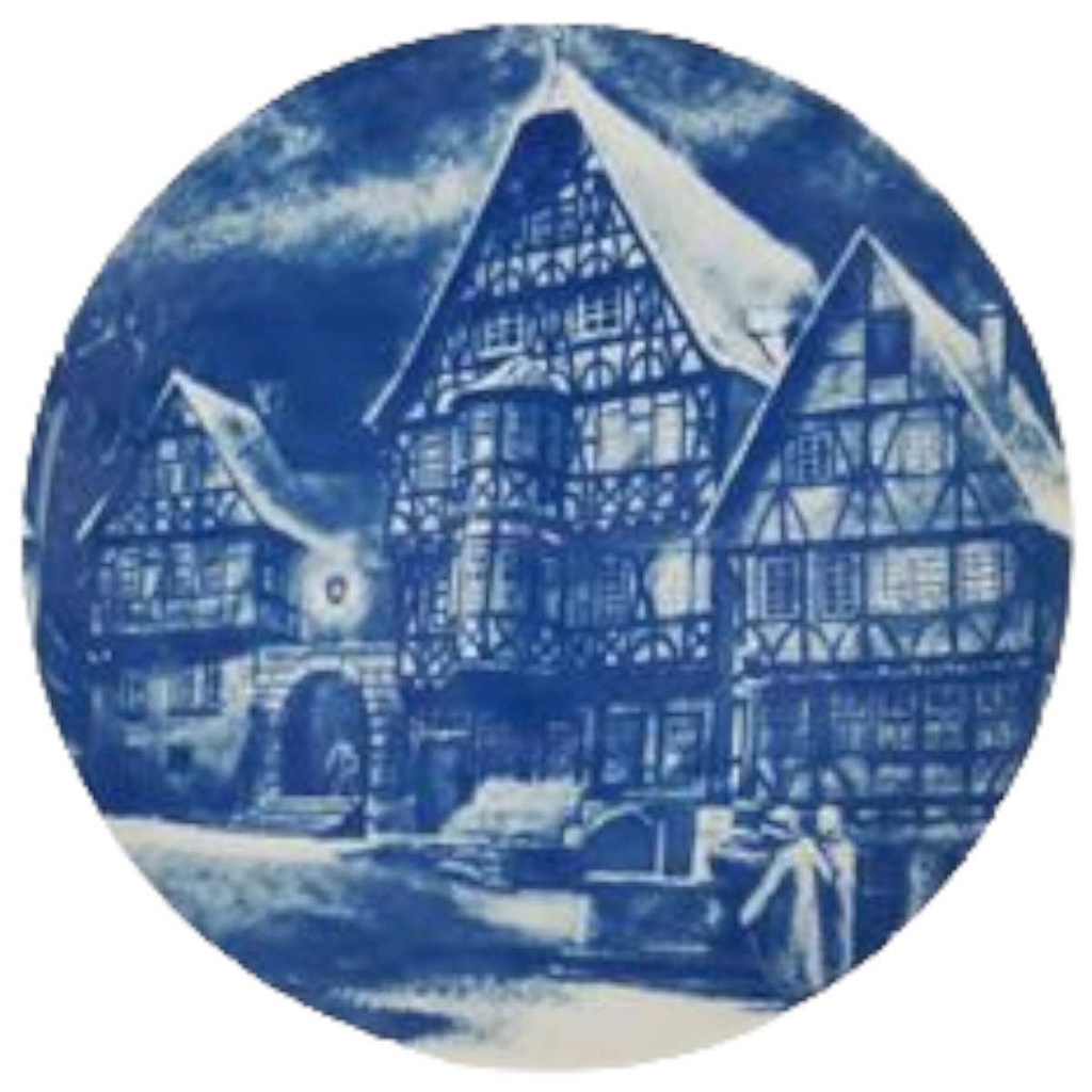[45811486] Wandteller Sammelteller Royal Bavaria 1976 Miltenberg gebraucht - sehr gut