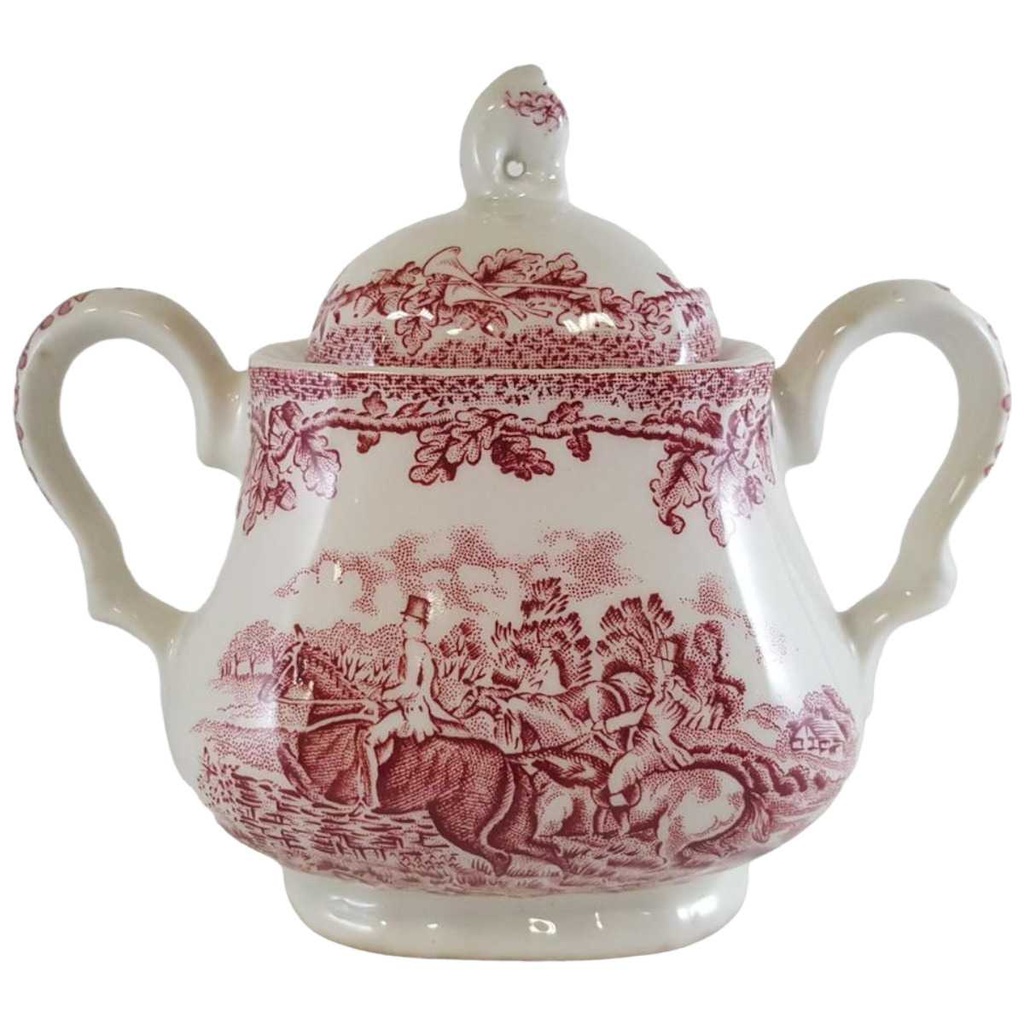 [45811503] Zuckerdose Myott Country Life Rot gebraucht - gut