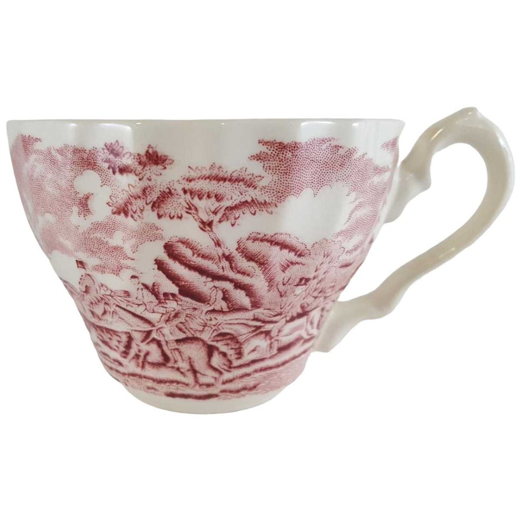 [45811507] Kaffeetasse Tasse Myott Country Life Rot gebraucht - gut